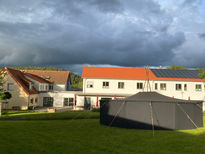 Jurte beim Josef-Engling-Haus